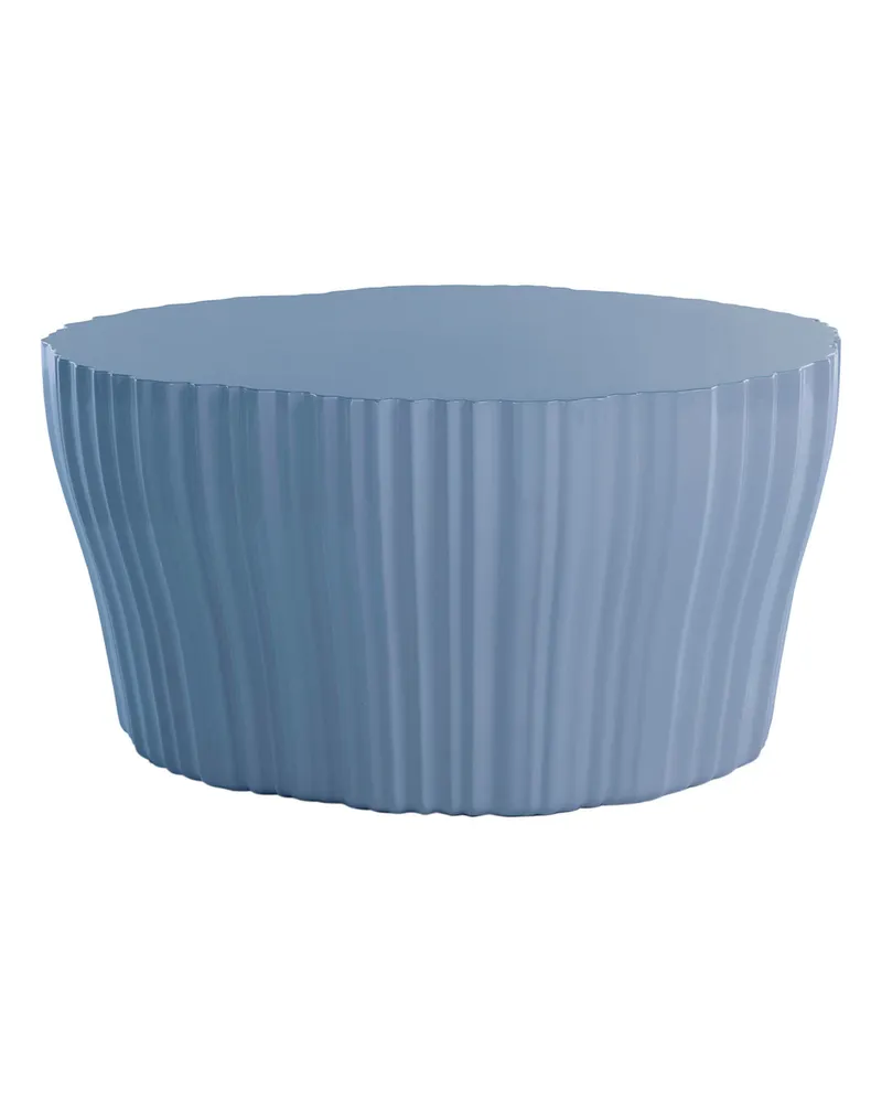 Kartell Couchtisch Corteza - Beige - Recyceltes Polyethylen - Designer Patricia Urquiola 