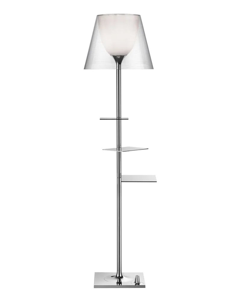 Flos Stehleuchte - Beige - Gewebe - Designer Philippe Starck 