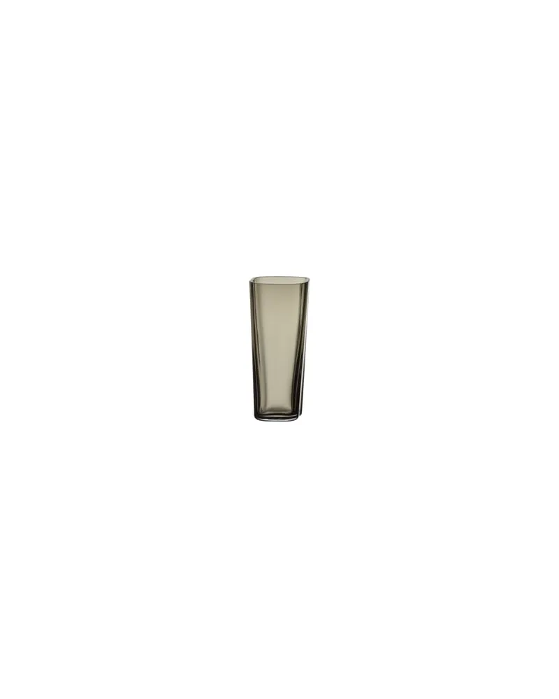 iittala Vase Aalto - Grau - mundgeblasenes Glas - Designer Alvar Aalto 