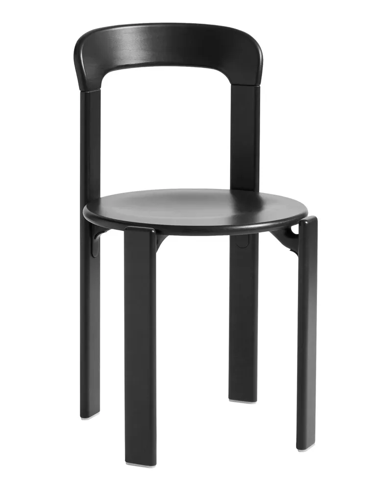 Hay Stapelbarer Stuhl Rey - Grün - Buchenfurnier - Designer Bruno Rey 