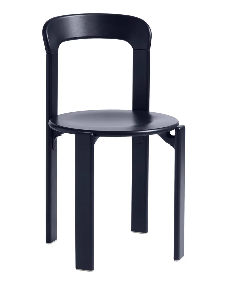 Hay Stapelbarer Stuhl Rey - Grün - Buchenfurnier - Designer Bruno Rey 