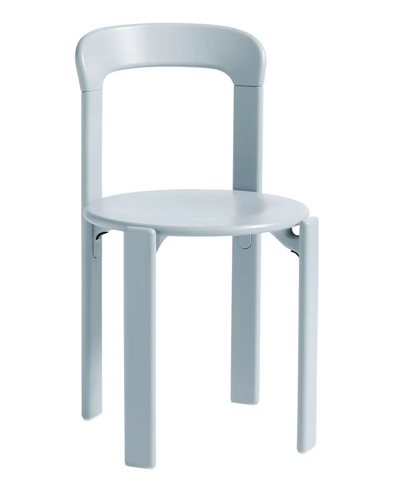 Hay Stapelbarer Stuhl Rey - Grün - Buchenfurnier - Designer Bruno Rey 