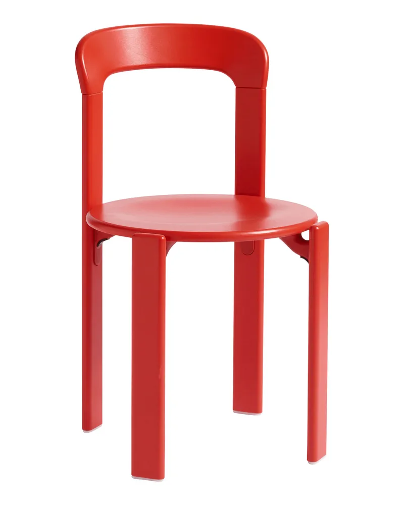 Hay Stapelbarer Stuhl Rey - Grün - Buchenfurnier - Designer Bruno Rey 