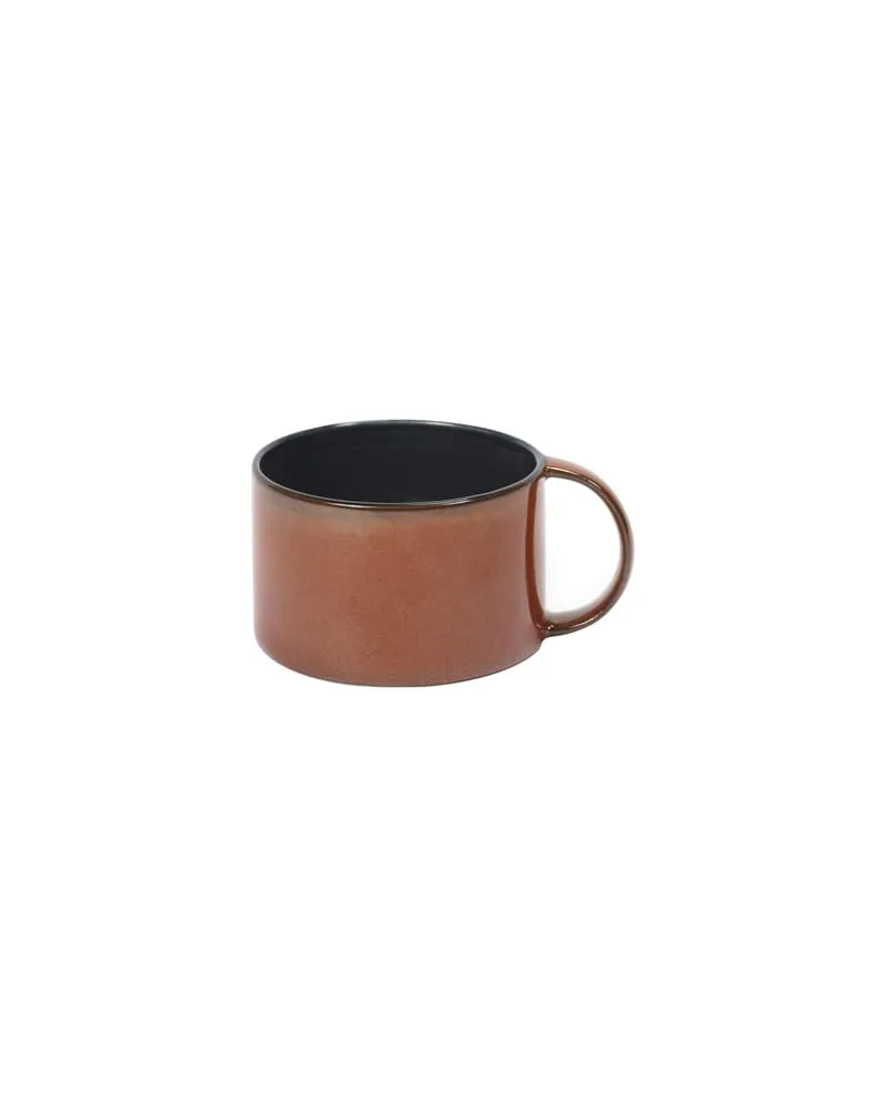 Serax Kaffeetasse Terres de rêves - Orange - emaillierter Sandstein - Designer Anita Le Grelle 