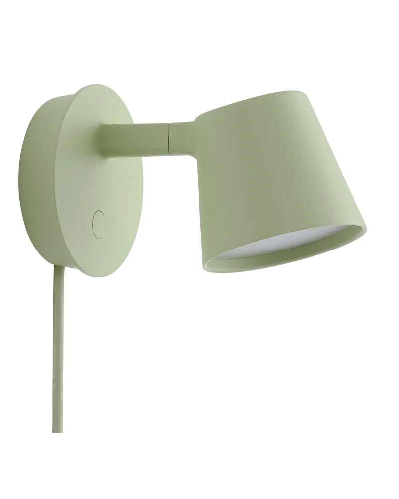 Muuto Drehbare Wandleuchte Tip - Grün - Aluminium - Designer Jens Fager 