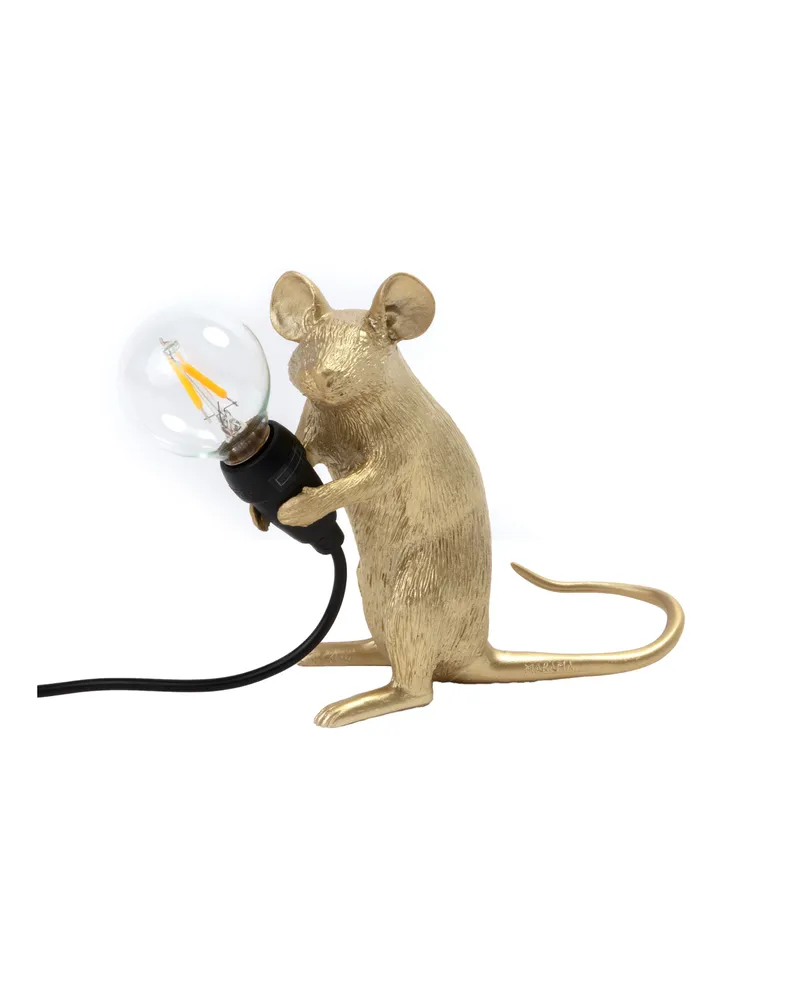 Seletti Tischleuchte Animaux - Rosa - Harz - Designer Marcantonio 