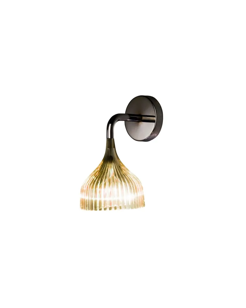 Kartell Wandleuchte E - Gelb - Polycarbonat 2.0 - Designer Ferruccio Laviani 