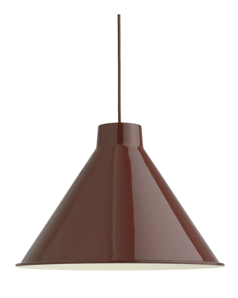 Muuto Pendelleuchte Top - Rot - Stahl - Designer Big Game 