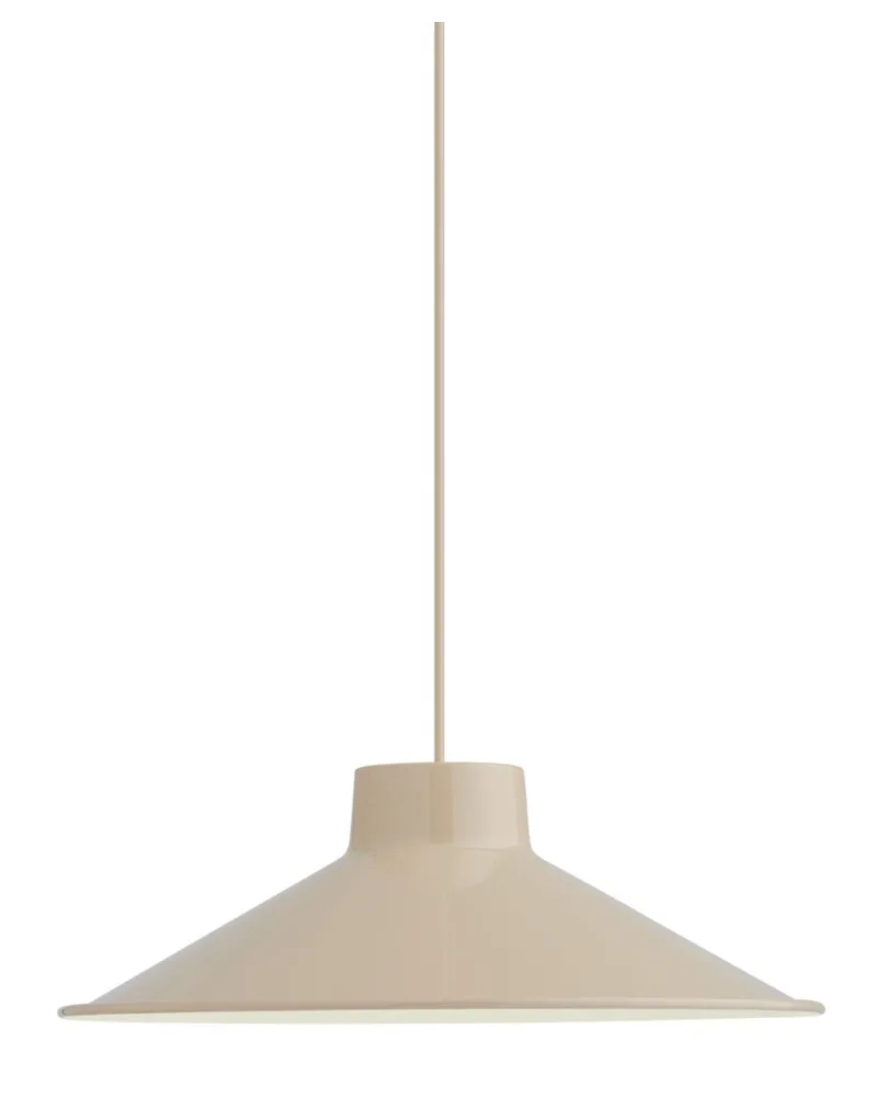 Muuto Pendelleuchte Top - Beige - Stahl - Designer Big Game 