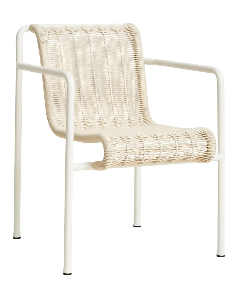 Hay Armlehnstuhl Palissade Cord - Rot - Seil aus recyceltem Polyestergewebe - Designer Ronan & Erwan Bouroullec 