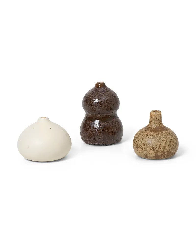 ferm LIVING Vase Vases - Bunt - Keramik 