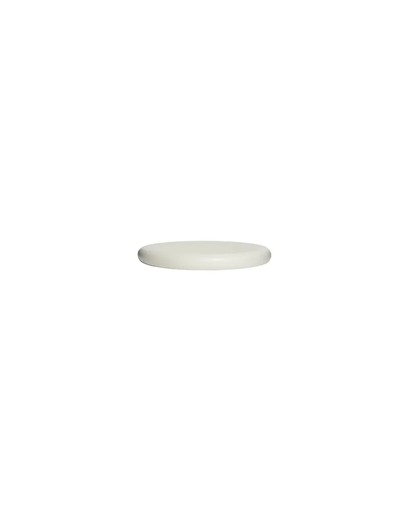 Toogood Teller Dough - Weiß - emaillierter Sandstein - Designer Faye Toogood 