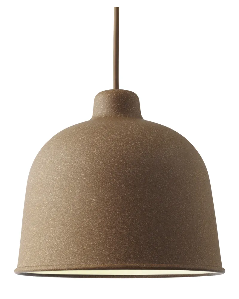 Muuto Pendelleuchte Grain - Holz natur - Verbund-Werkstoffe - Designer Jens Fager 