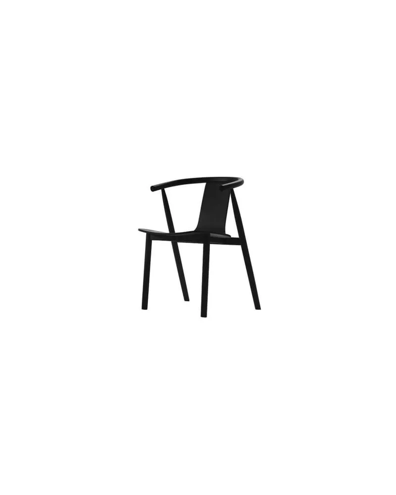 Cappellini Sessel Bac - Schwarz - Esche massiv - Designer Jasper Morrison 