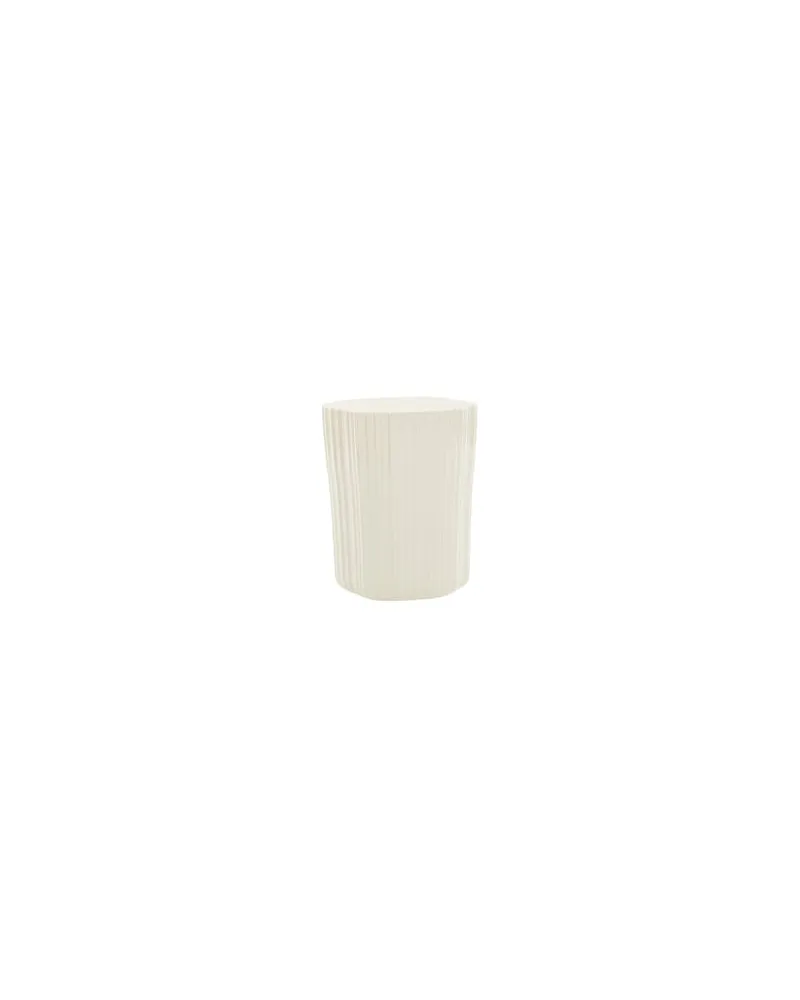 Kartell Beistelltisch Corteza - Weiß - Recyceltes Polyethylen - Designer Patricia Urquiola 