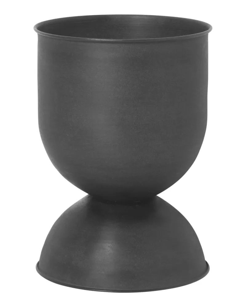 ferm LIVING Blumentopf Hourglass - Silber - Aluminium - Designer Trine Andersen 