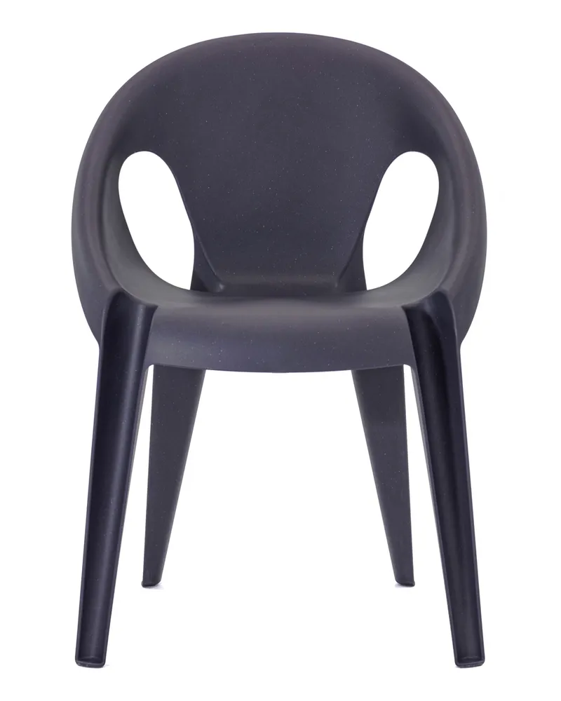 Magis Stapelbarer Sessel Bell - Blau - Recyceltes Polypropylen - Designer Konstantin Grcic 