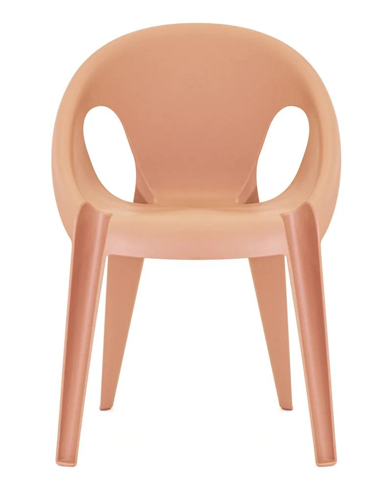 Magis Stapelbarer Sessel Bell - Blau - Recyceltes Polypropylen - Designer Konstantin Grcic 