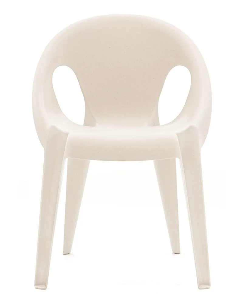 Magis Stapelbarer Sessel Bell - Blau - Recyceltes Polypropylen - Designer Konstantin Grcic 