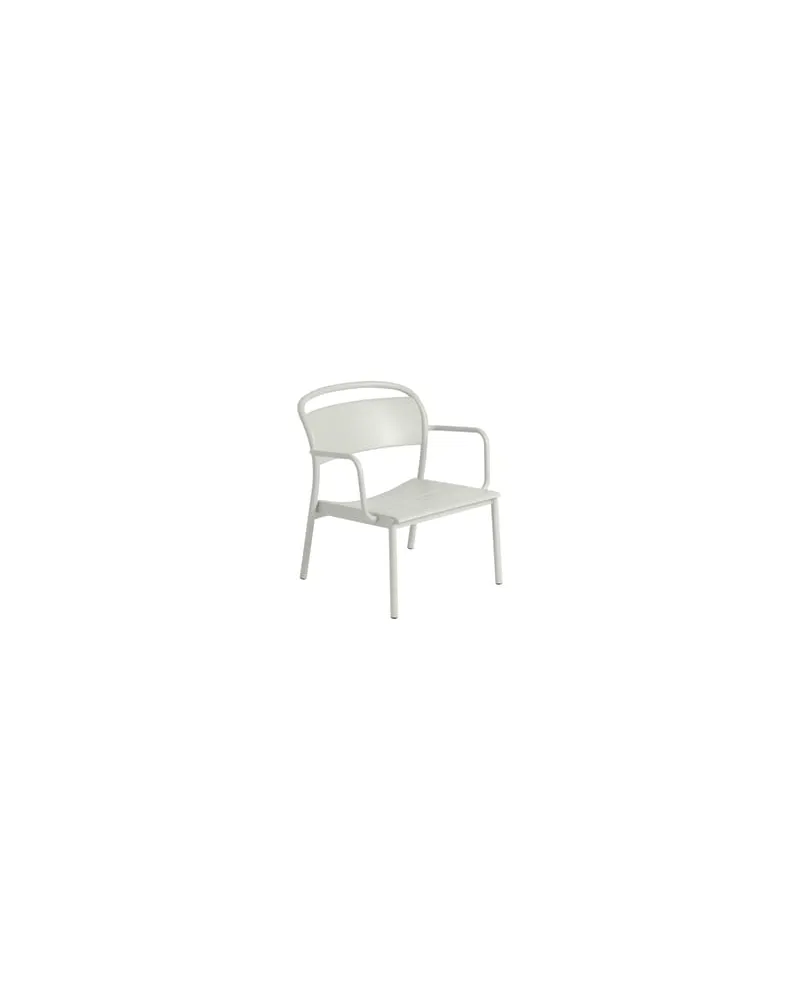 Muuto Lounge Sessel Linear - Grau - Stahl - Designer Thomas Bentzen 