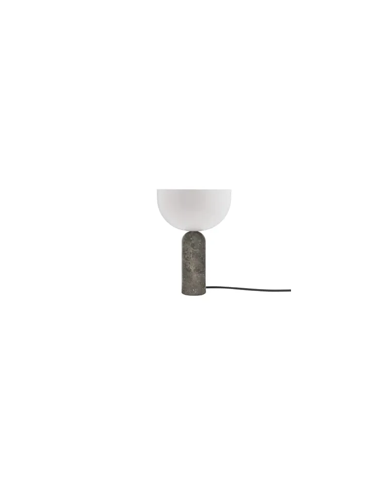 New Works Tischleuchte Kizu - Grau - Polyacryl - Designer Lars Tornoe 