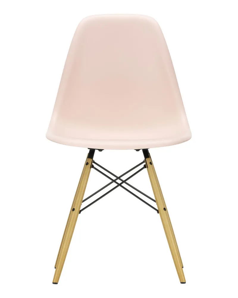 Vitra Stuhl Eames Plastic - Grau - Recycelter Kunststoff (Post-Consumer) - Designer Charles & Ray Eames 
