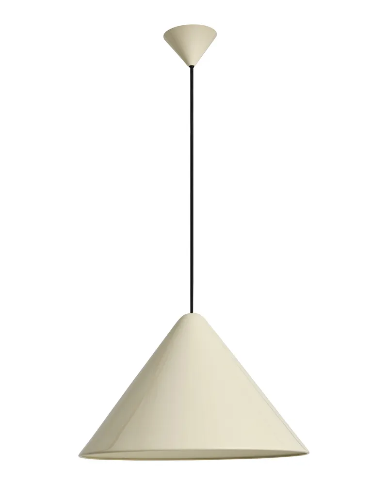 Hay Pendelleuchte Compass - Metall - gebürstetes Aluminium - Designer Julien Renault 