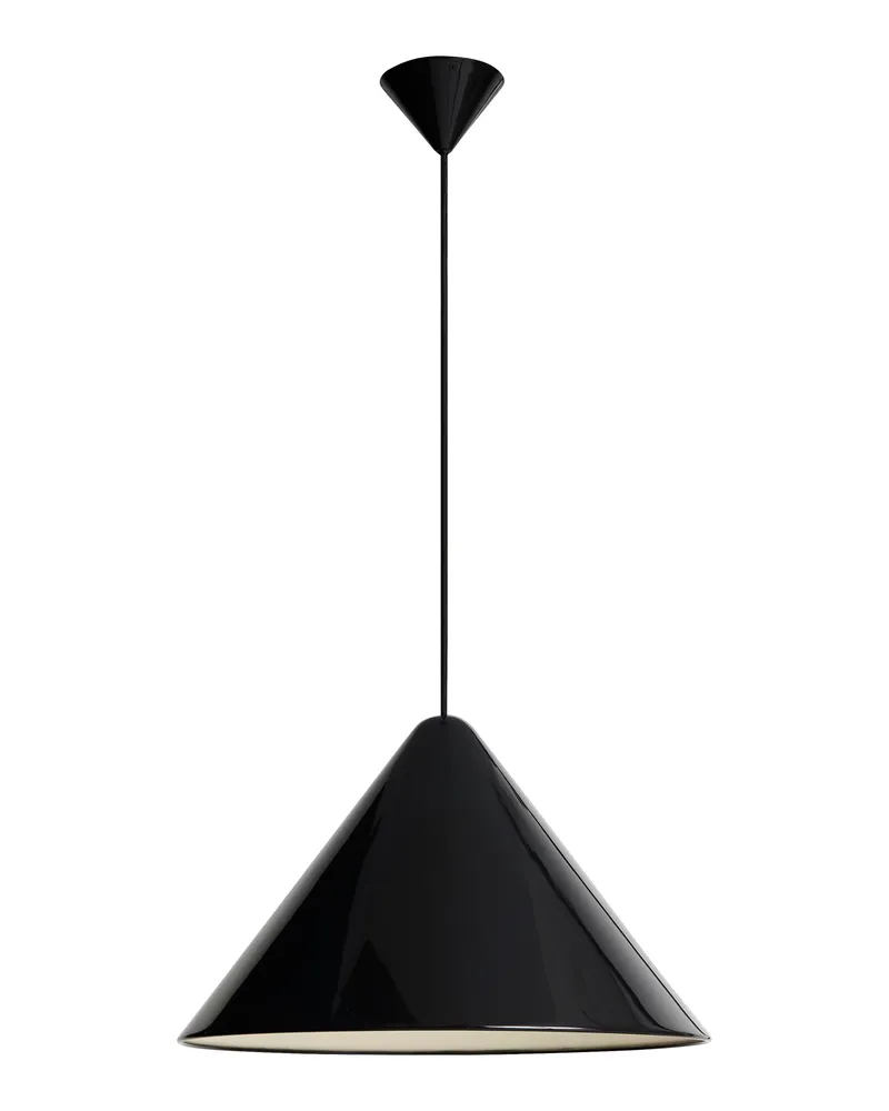 Hay Pendelleuchte Compass - Metall - gebürstetes Aluminium - Designer Julien Renault 