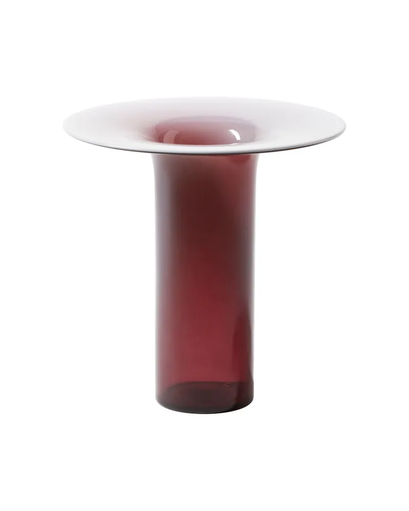 Cassina Vase Silvan - Violett - geblasenes Glas - Designer Cassina 