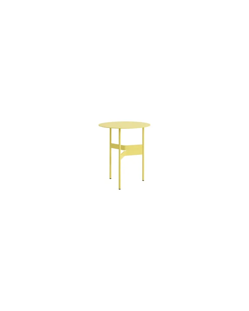 Hay Couchtisch Shim - Gelb - thermolackierter Stahl - Designer Jonas Trampedach 