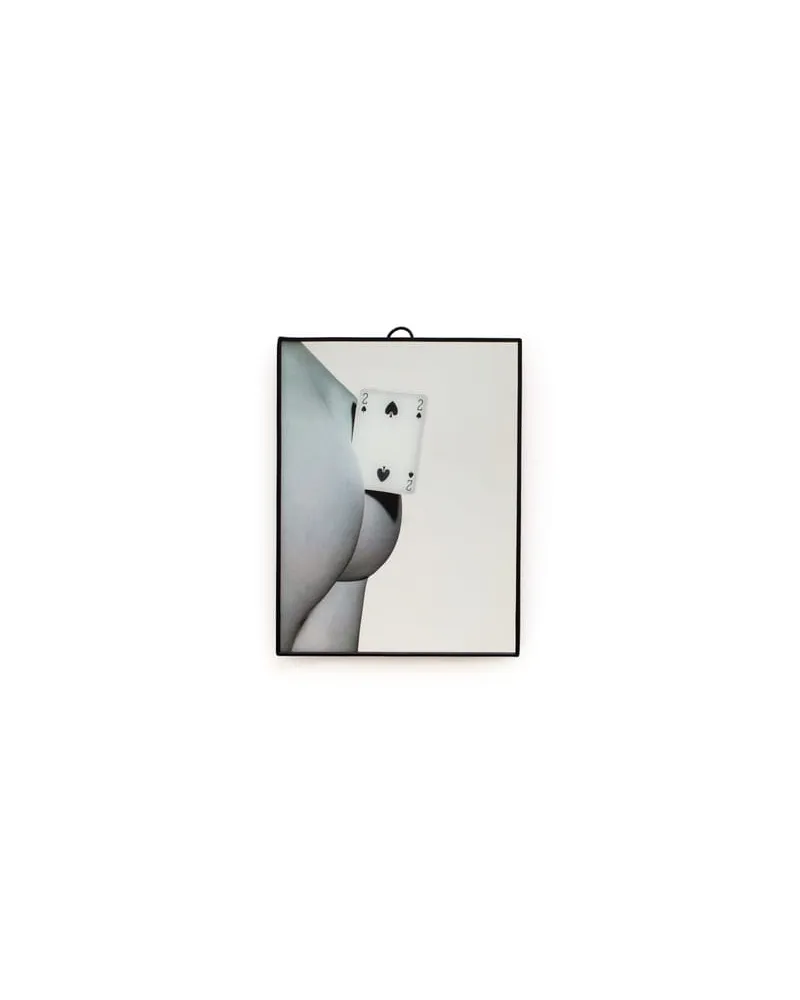 Seletti Stellspiegel Toilet Paper - Bunt - Glass mit Siebdruck - Designer Pierpaolo Ferrari 