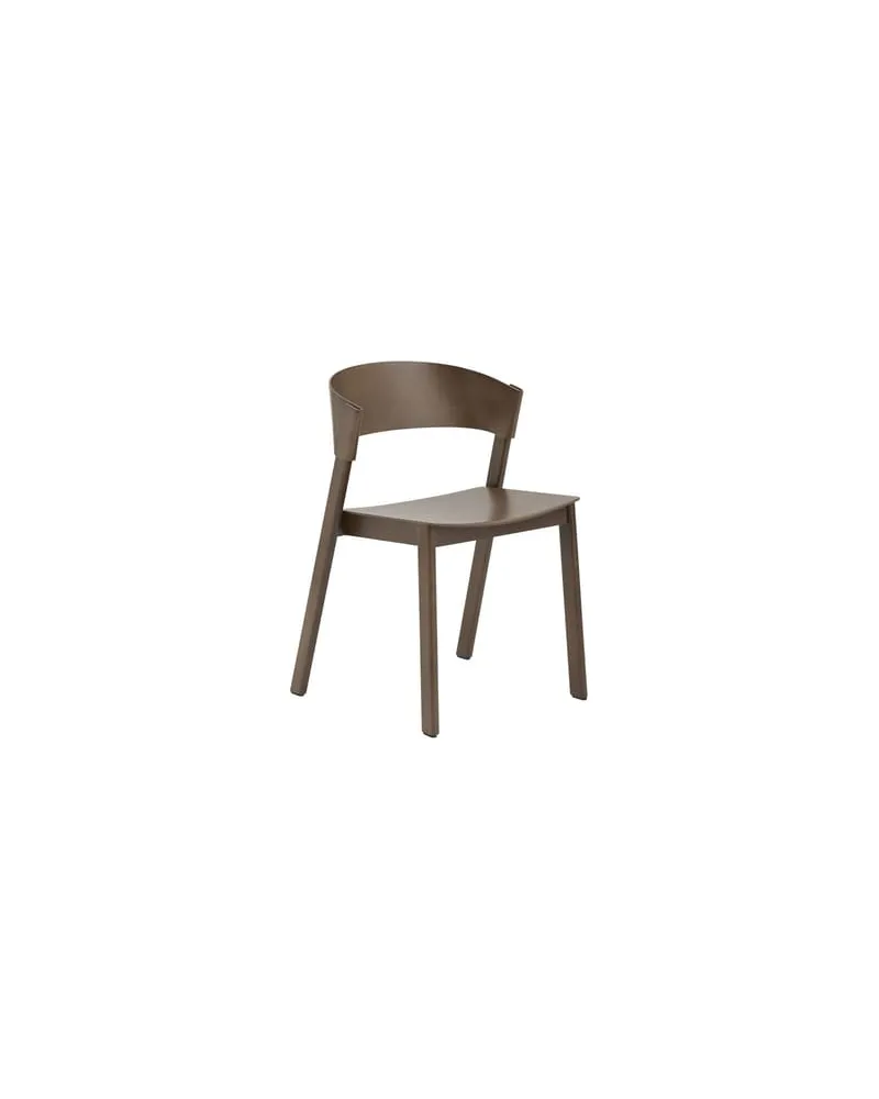 Muuto Stapelbarer Stuhl Cover - Holz natur - getönte Esche - Designer Thomas Bentzen 