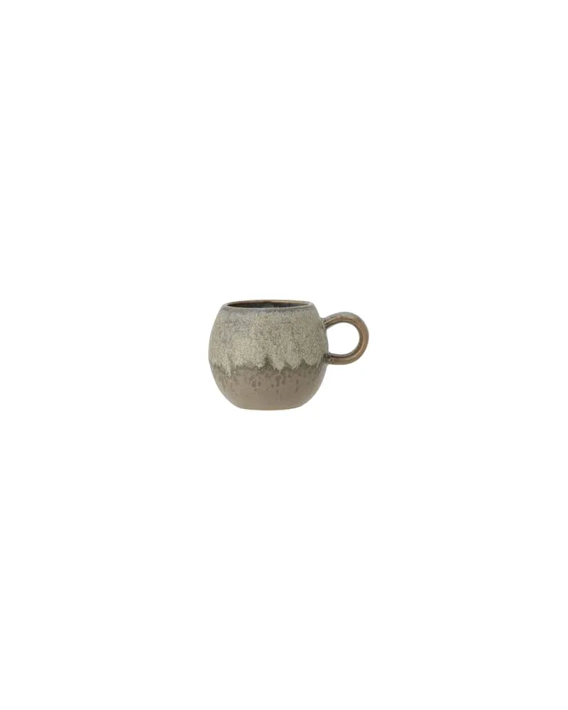 Bloomingville Tasse Vaisselle - Braun - emaillierter Sandstein 