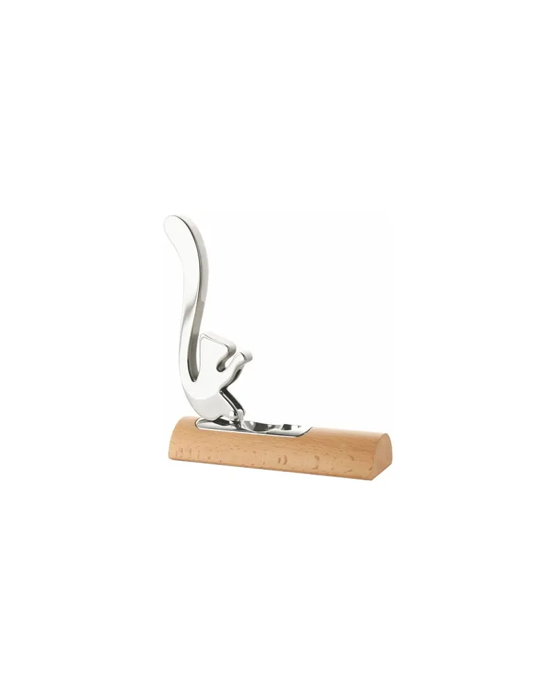 Alessi Nussknacker Alessi 100 Values Collection - Metall - Holz - Designer Andrea Branzi 