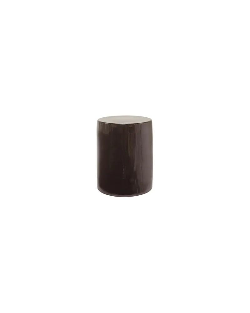 Serax Hocker Pawn - Braun - emaillierter Sandstein - Designer Marie Michielssen 