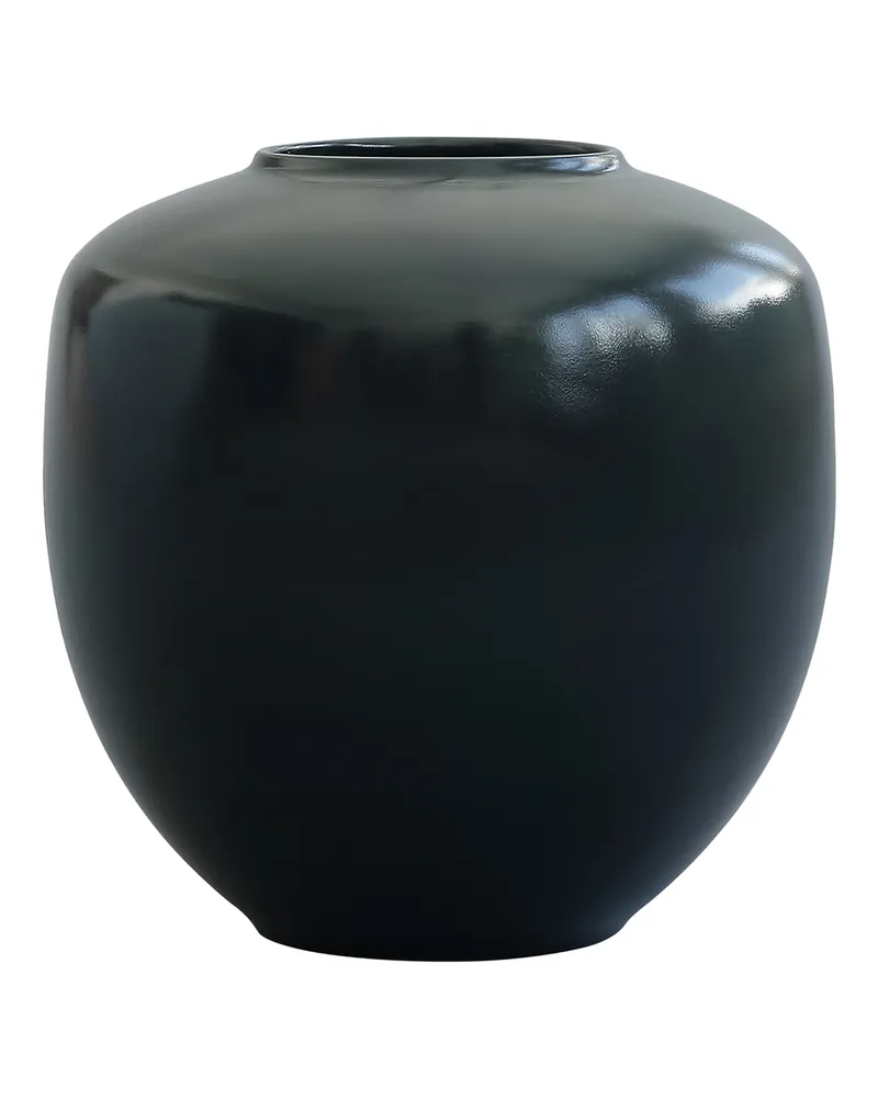 101 Copenhagen Vase Sunao - Grün - emaillierte Keramik - Designer Tommy Hyldahl 