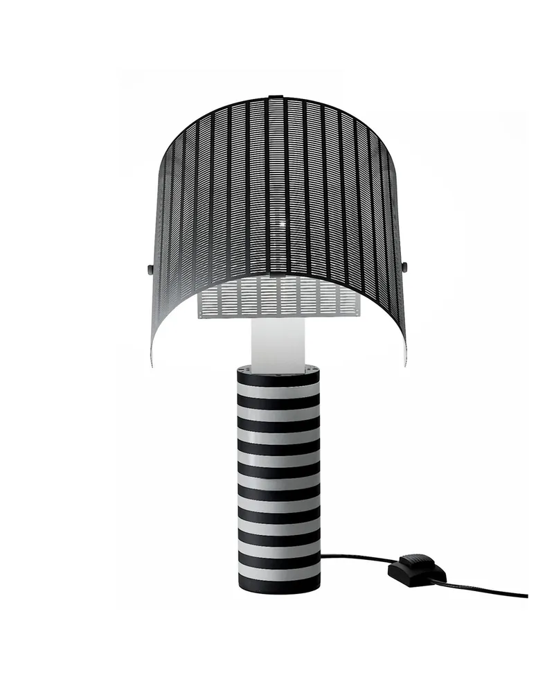 Artemide Tischleuchte Masters' Pieces - Schwarz - Metall - Designer Mario Botta 