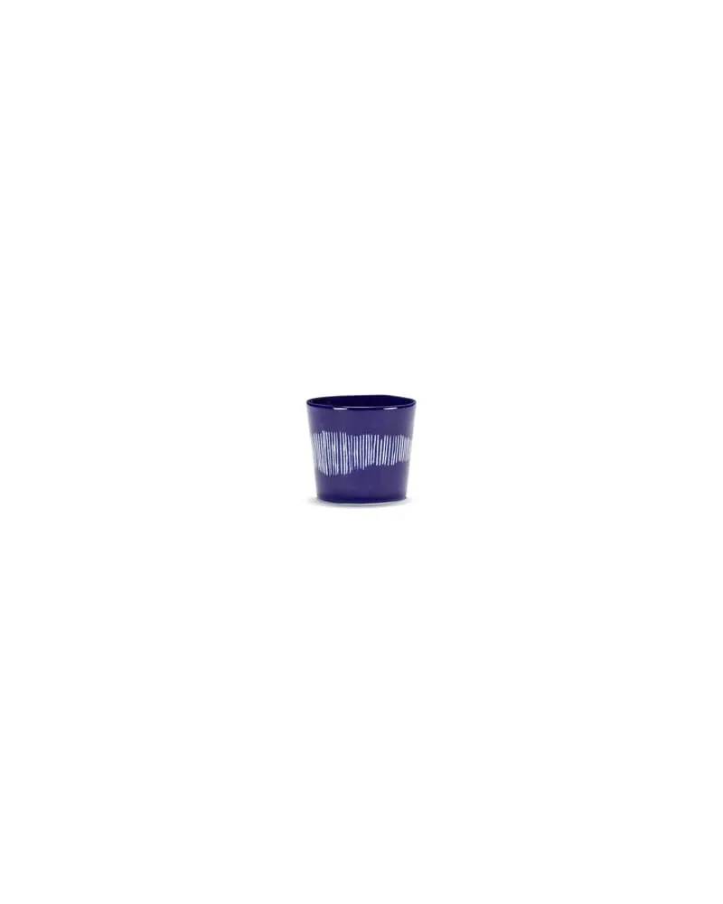 Serax Espressotasse Feast - Blau - emaillierter Sandstein - Designer Ivo Bisignano 