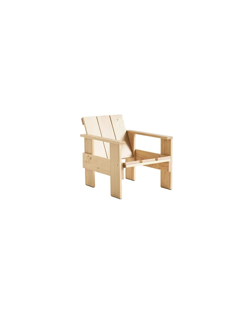 Hay Lounge-Sessel Crate - Holz natur - Kiefer, massiv - Designer Gerrit Rietveld 