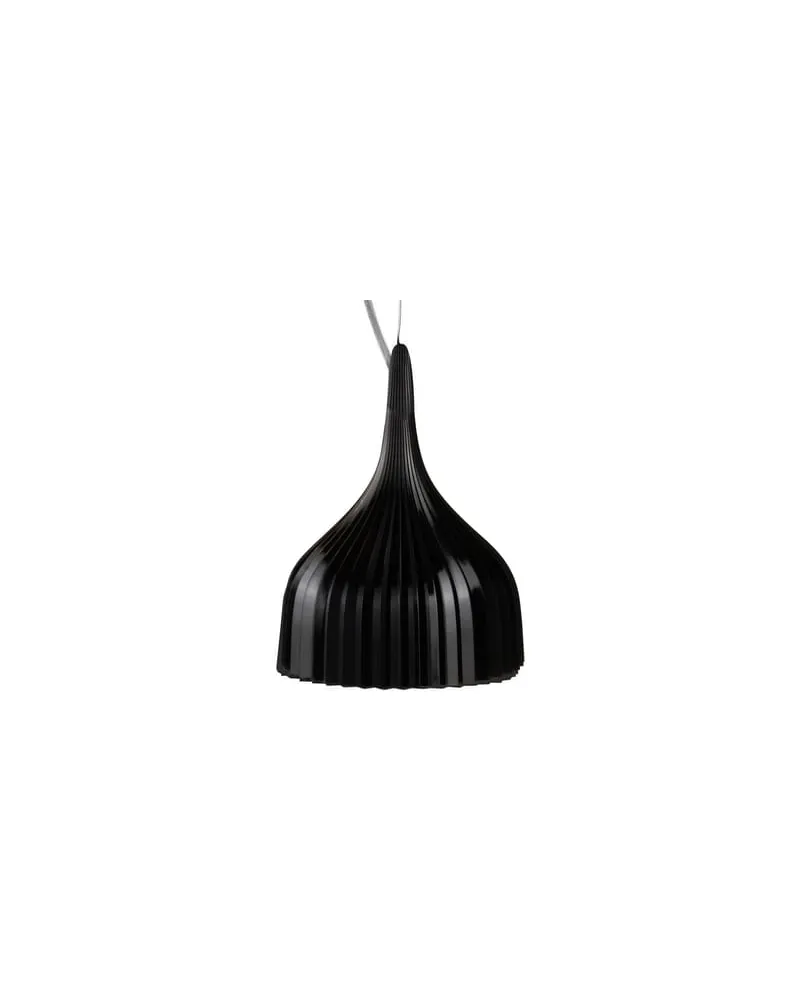 Kartell Pendelleuchte E - Schwarz - Polycarbonat 2.0 - Designer Ferruccio Laviani 