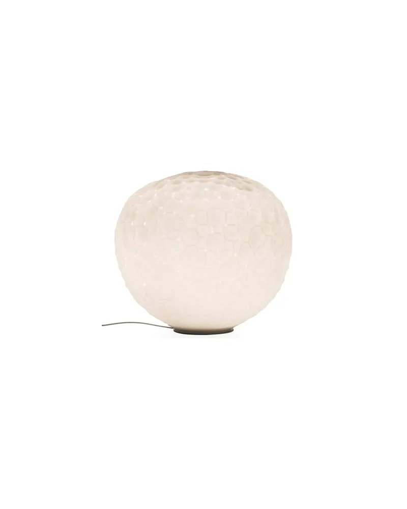 Artemide Tischleuchte Meteore - Weiß - geblasenes Glas - Designer Pio & Tito Toso 
