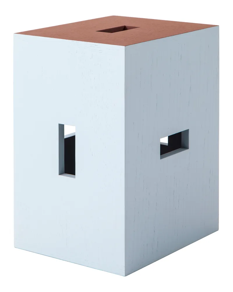 Cassina Hocker i Maestri - Holz natur - Massives Kastanienholz - Designer Le Corbusier 