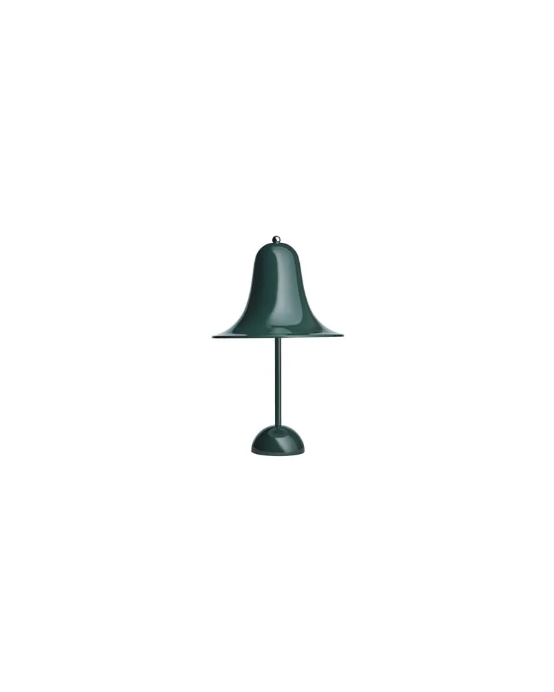 Verpan Tischleuchte Pantop - Grün - bemaltes Metall - Designer Verner Panton 
