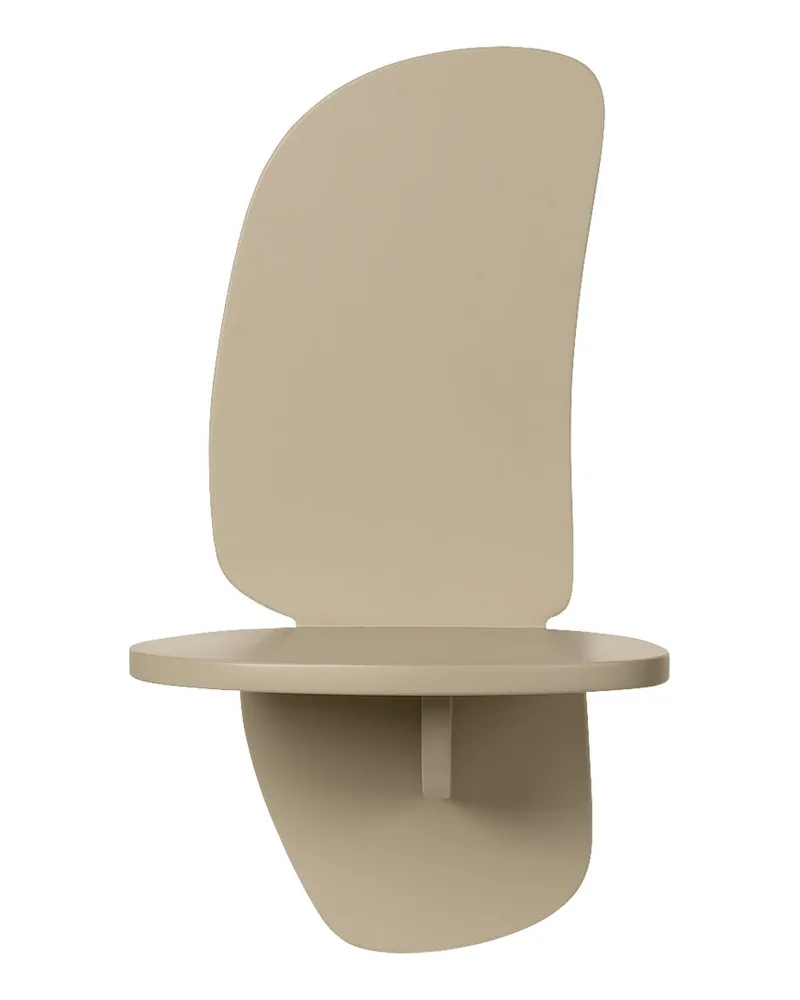 ferm LIVING Wandregal Pilu - Beige - Holzfaserplatten 