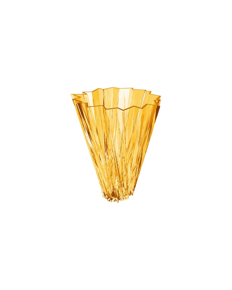 Kartell Vase - Orange - PMMA - Designer Mario Bellini 