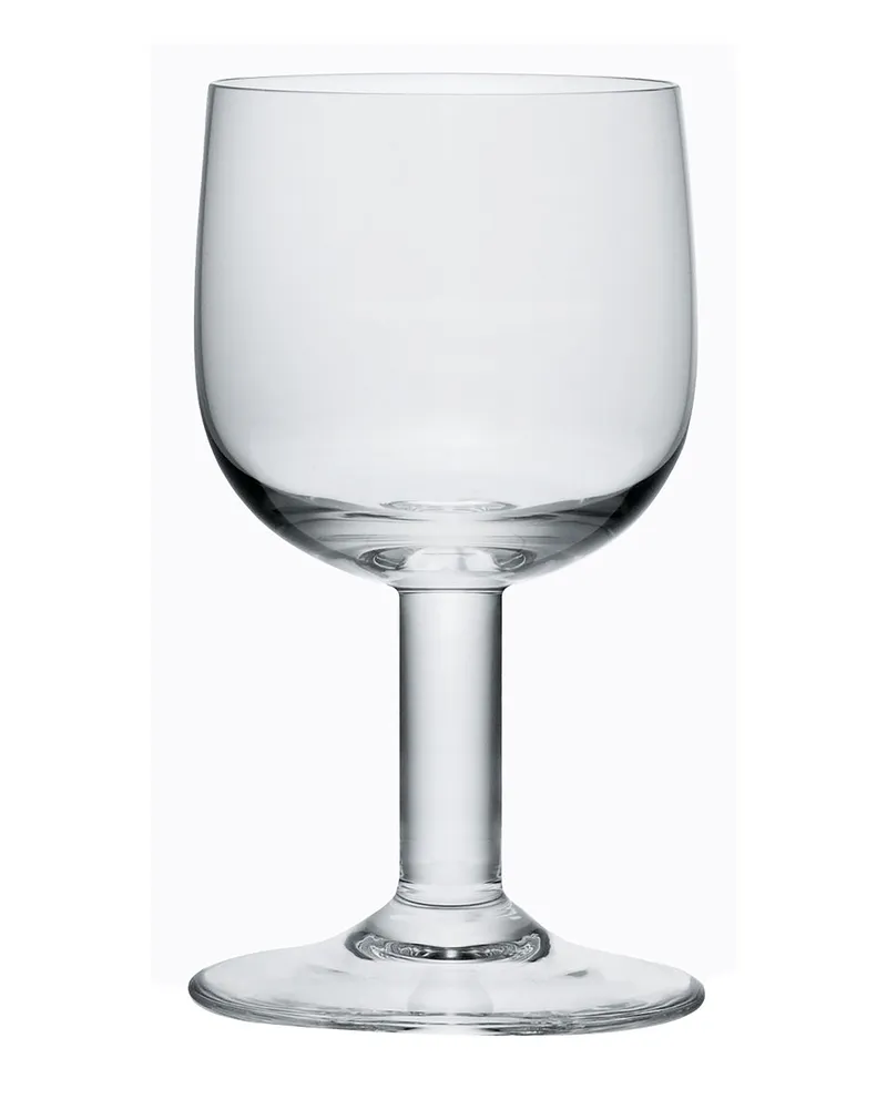 Alessi Weinglas Glass family - Transparent - Glas - Designer Jasper Morrison 