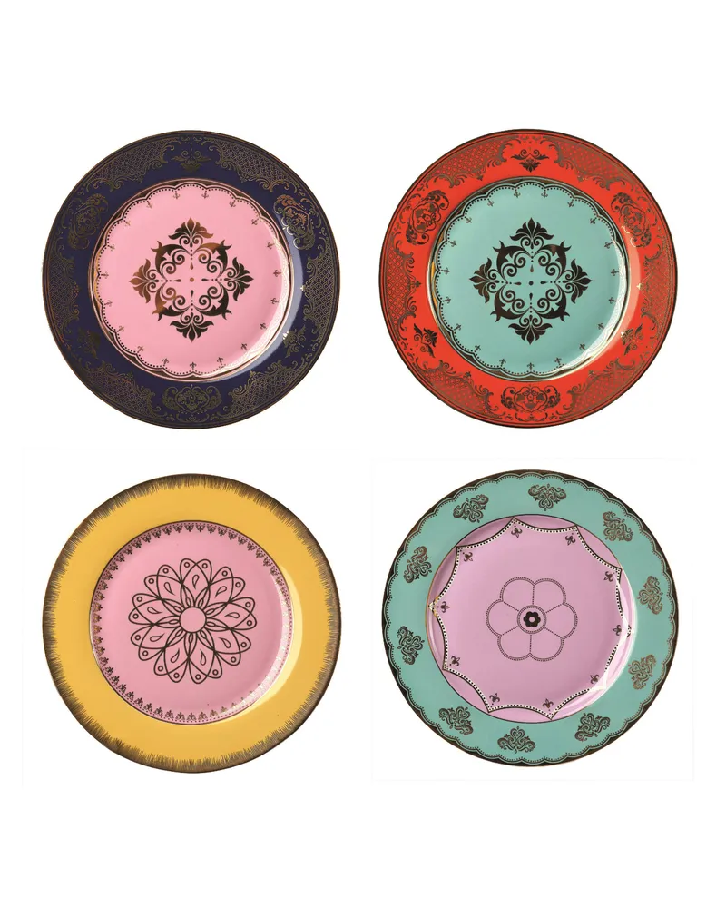 POLSPOTTEN Dessertteller Grand - Bunt - emailliertes Porzellan - Designer MODO architettura + design 