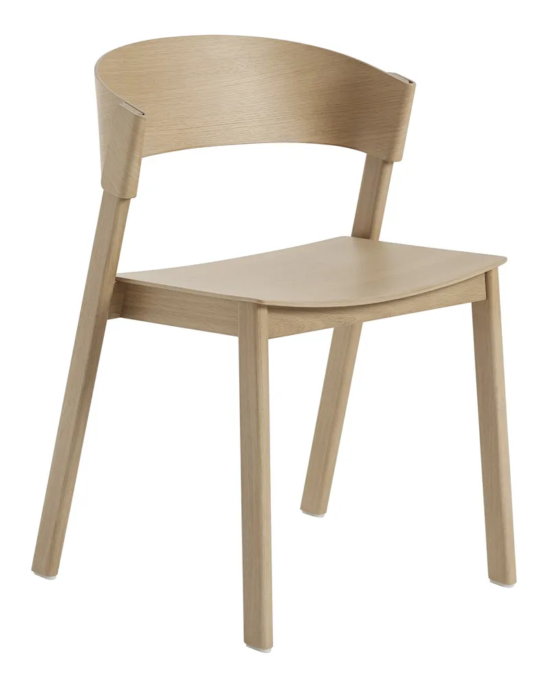 Muuto Stapelbarer Stuhl Cover - Holz natur - Gebogenes Sperrholz - Designer Thomas Bentzen 