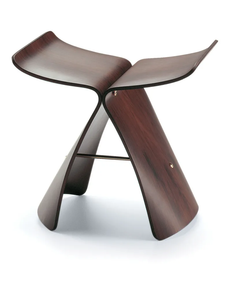 Vitra Hocker Butterfly Stool - Holz natur - Holz - Designer Sori Yanagi 