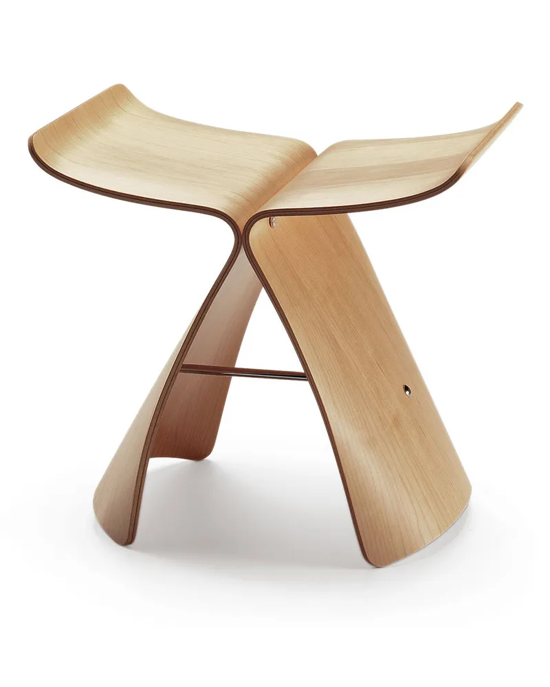 Vitra Hocker Butterfly Stool - Holz natur - Holz - Designer Sori Yanagi 